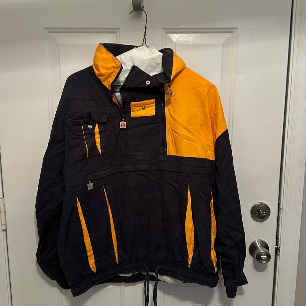 Ellesse quarter zip pullover size Large